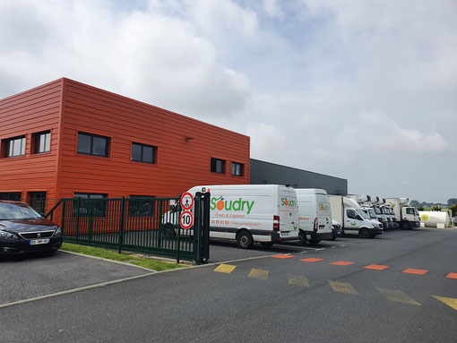 Entrepôt logistique d'extérieur - Soudry