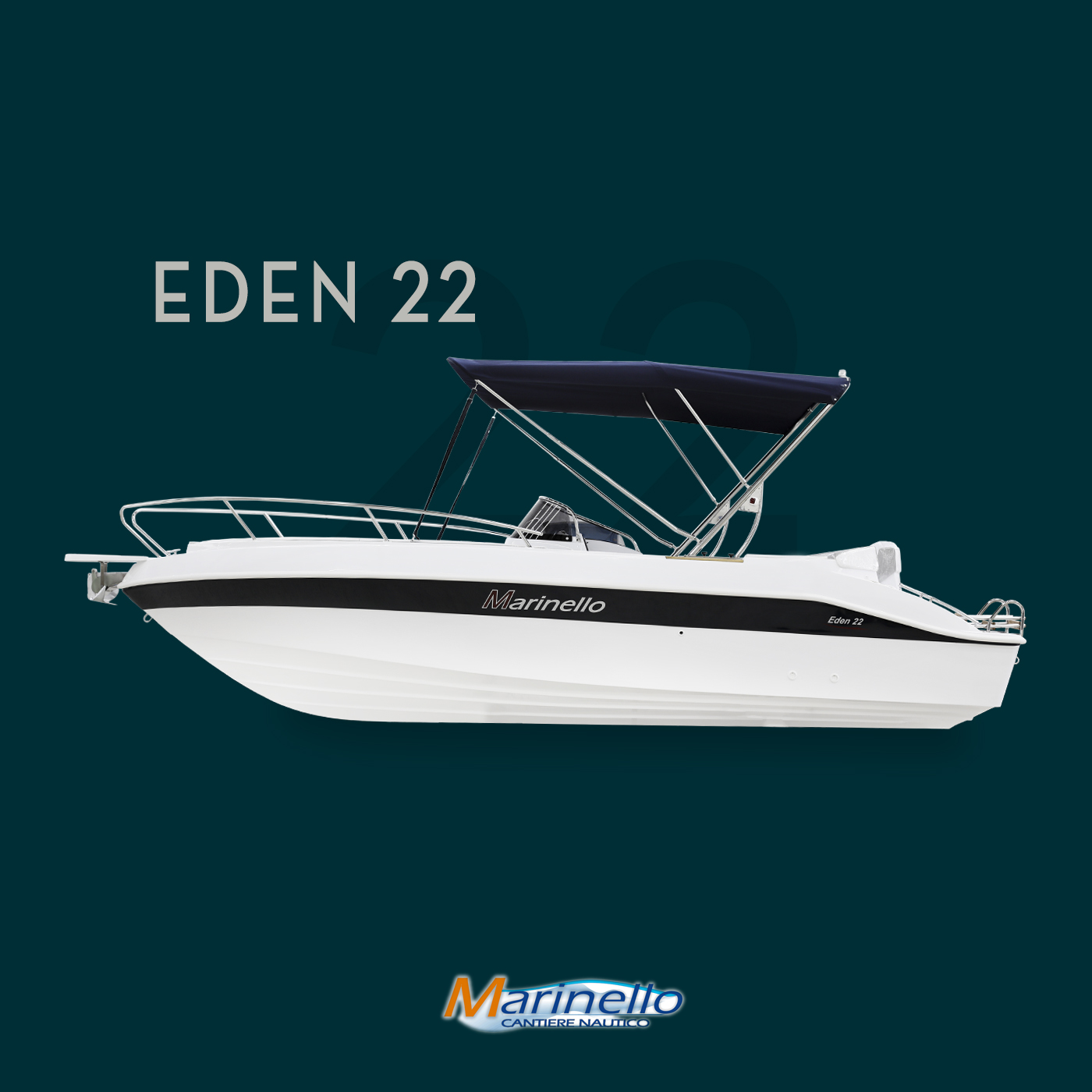 Marinello Eden 22 mit Sonnendach