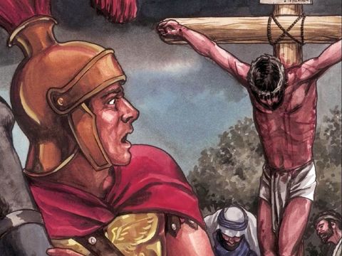 Quand Jésus est mort, il a eu un violent tremblement de terre, les tombes se sont ouvertes. Le rideau du Temple s'est déchiré de haut en bas.