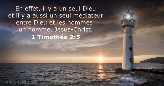 Jésus-Christ est l’Agneau de Dieu offert en sacrifice pour réconcilier les hommes avec le Maître de l’univers et ôter les péchés du monde entier. Jésus est le seul Médiateur entre Dieu et les hommes ;  le Sauveur du monde: La lumière du monde.