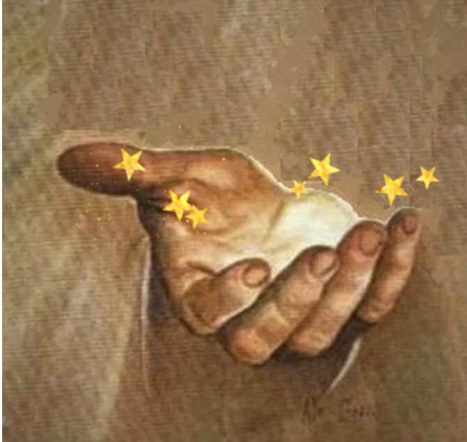 Les 7 étoiles se trouvent dans la main droite de Jésus, la main associée à l’habileté, à la force, à l’efficacité et à la précision. C’est la main droite de Jésus qui a rassuré, encouragé et fortifié l’apôtre Jean qui était tombé comme mort à ses pieds.