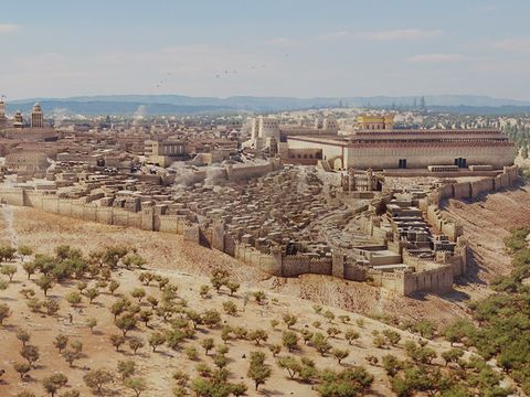 Ceux qui avaient écouté les paroles du Christ ont pu échapper à 4 années de guerre civile où les zélotes, farouches opposants à Rome imposaient une domination tyrannique à la population et à une terrible famine dans la ville assiégée.