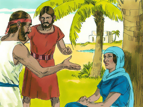 Déborah jugeait le peuple à l'ombre d'un palmier symbole de paix et de justice Bible