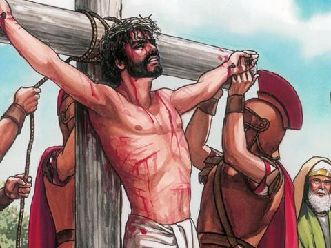 C’est Ponce Pilate qui, sous la pression des chefs religieux juifs, ordonne l’exécution de Jésus-Christ par crucifixion en l’an 32 de n.e. Jésus est crucifié par les Romains.  