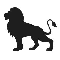 Le premier être vivant ressemble à un lion et symbolise l’autorité et le courage au service de la justice. Les 4 attributs de Dieu s'équilibrent parfaitement.