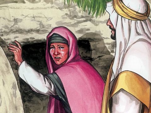 Jésus dit à Marie de Magdala de prévenir ses disciples qu’il est ressuscité et qu’il va monter vers son Père et vers son Dieu.