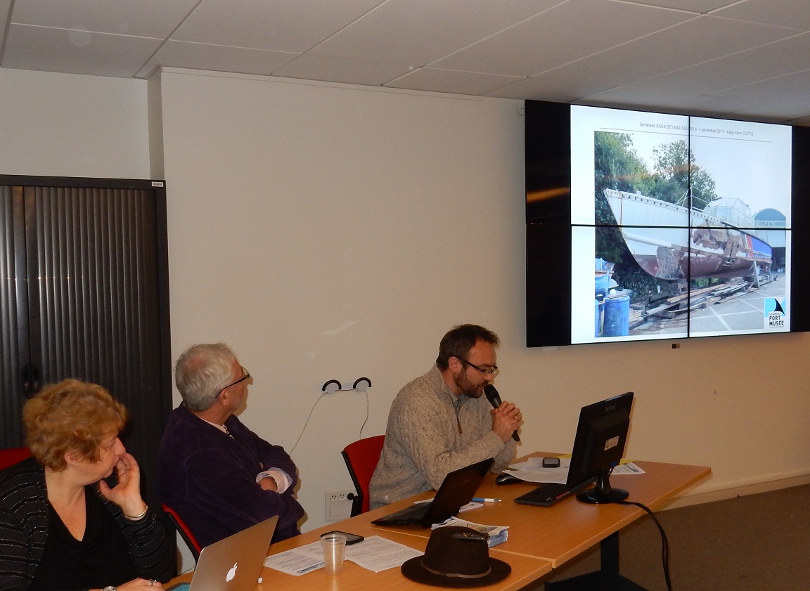 Processus de patrimonialisation à Douarnenez, destins comparés du baliseur ROI-GRADLON et de la vedette BLODWEN par Kelig-Yann COTTO, Conservateur en Chef du patrimoine du Port-Musée de Douarnenez.