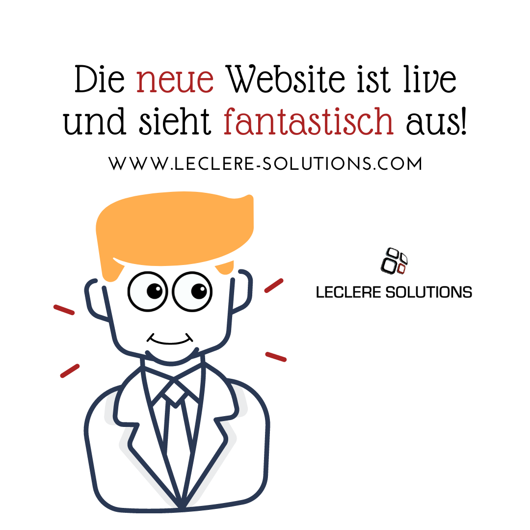 LECLERE SOLUTIONS relauncht seinen Internetauftritt