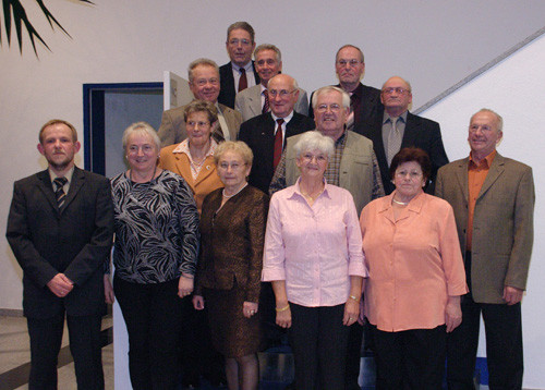 Die neuen Ehrenmitglieder aus dem Jahre 2005