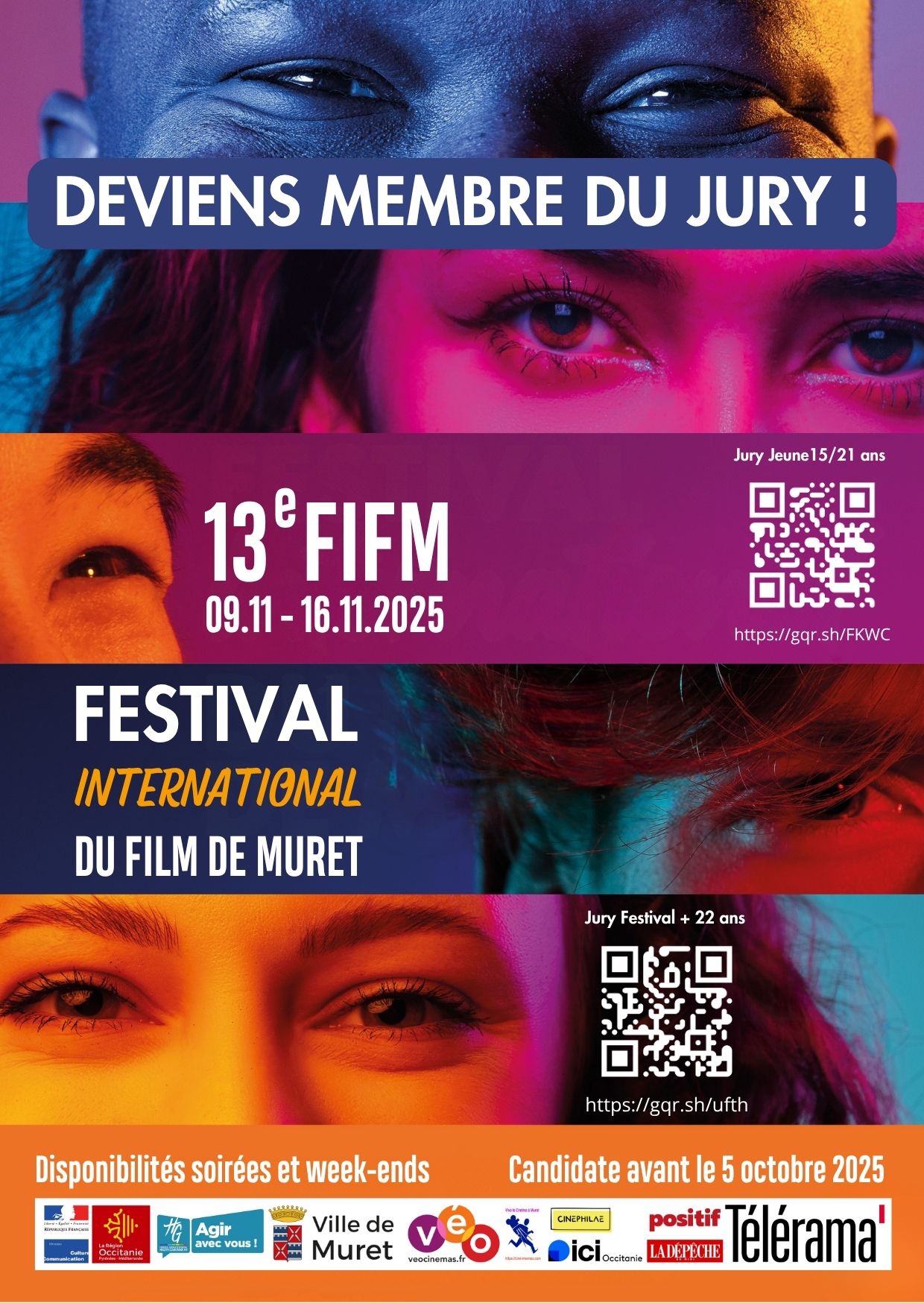 Devenez membre du jury du FIFM 25