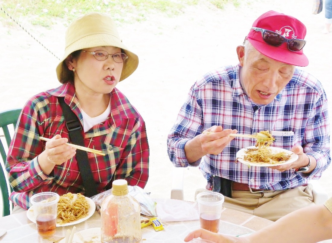 大勢で食べるとおいしいね。