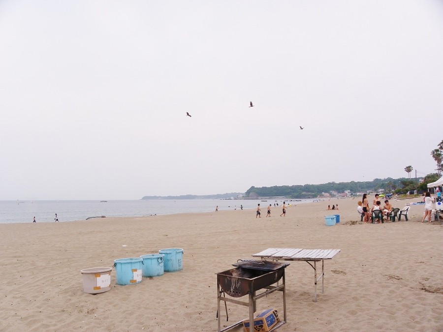 5月25日の天気・・前の海は東京湾から浦賀水道