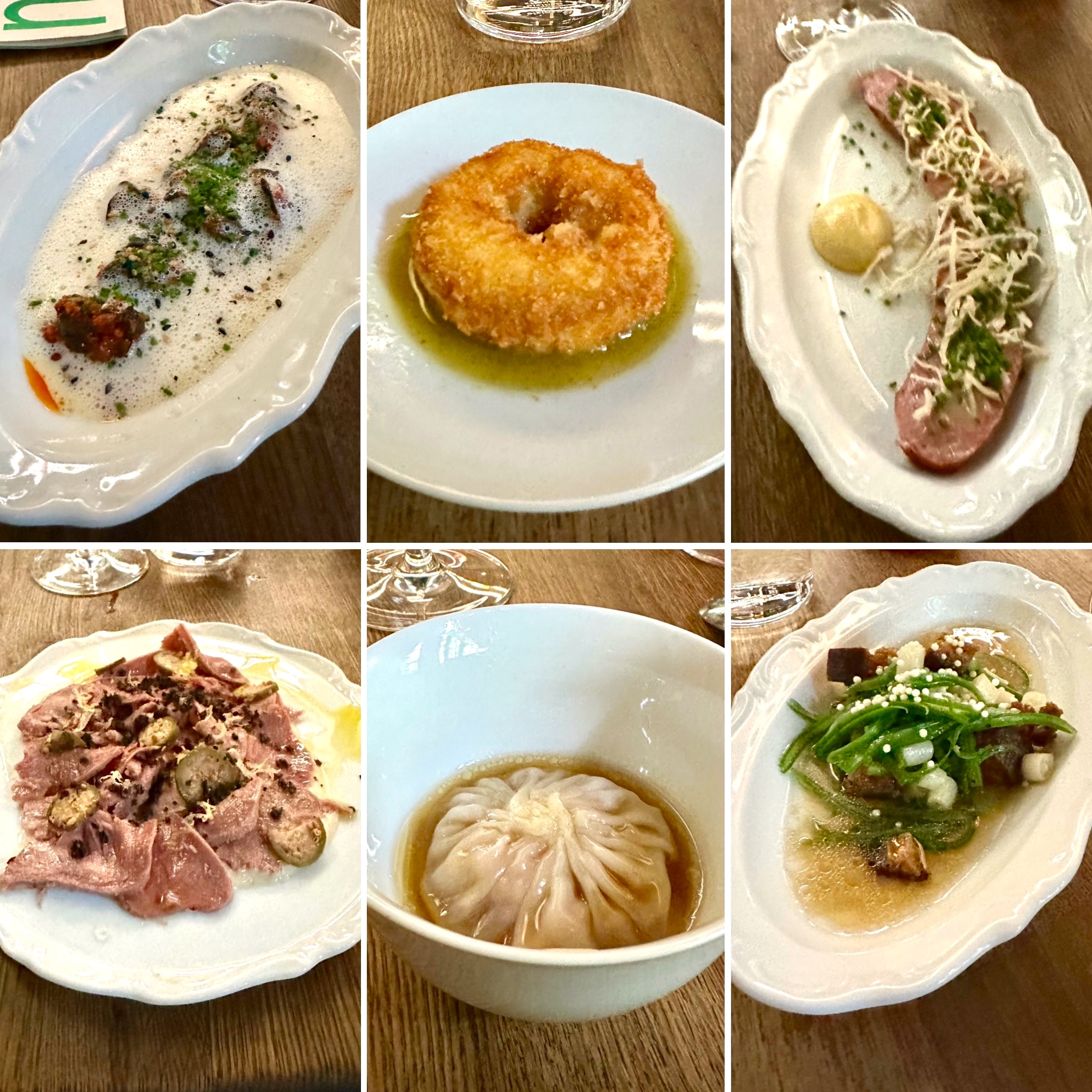 Kleine Karte - Köstliche Gerichte