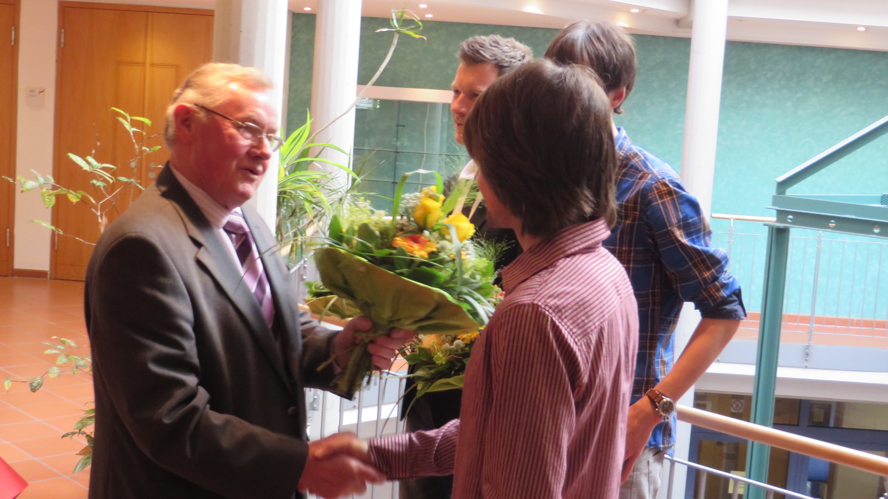 Ehrung durch die Gemeinde Wenden im Rathaus SG Wenden