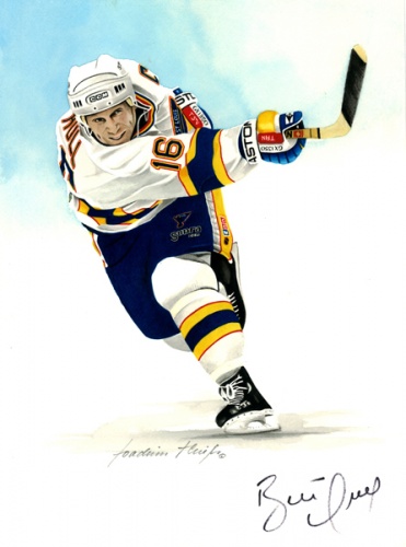 Brett Hull by Joachim Thiess