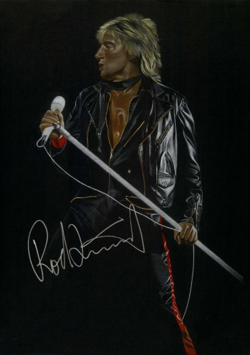 Rod Stewart, Portrait by Joachim Thiess