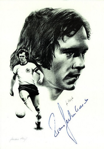 Franz Beckenbauer by Joachim Thiess