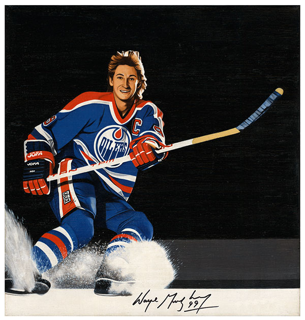 Wayne Gretzky by Joachim Thiess