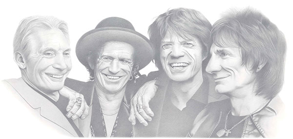 The Rolling Stones by Joachim Thiess