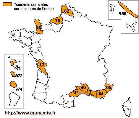 Tsunamis Fance