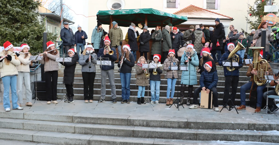 Jungmusi am Adventmarkt