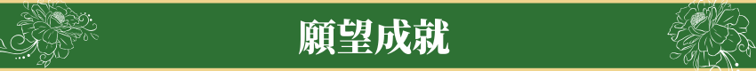 願望成就・Wish Fulfillment
