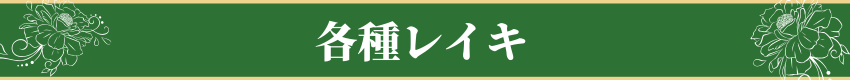各種レイキ