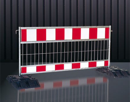 BARRERAS DE SEGURIDAD EN OBRAS - PASARELAS CON BARANDILLAS