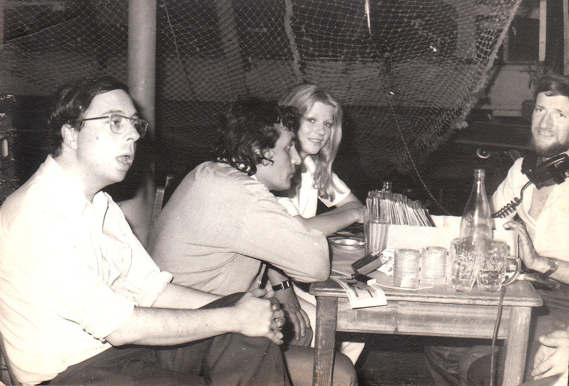 Jacques Mercier, anchorman of RTB, hosted one of these trips in 1974