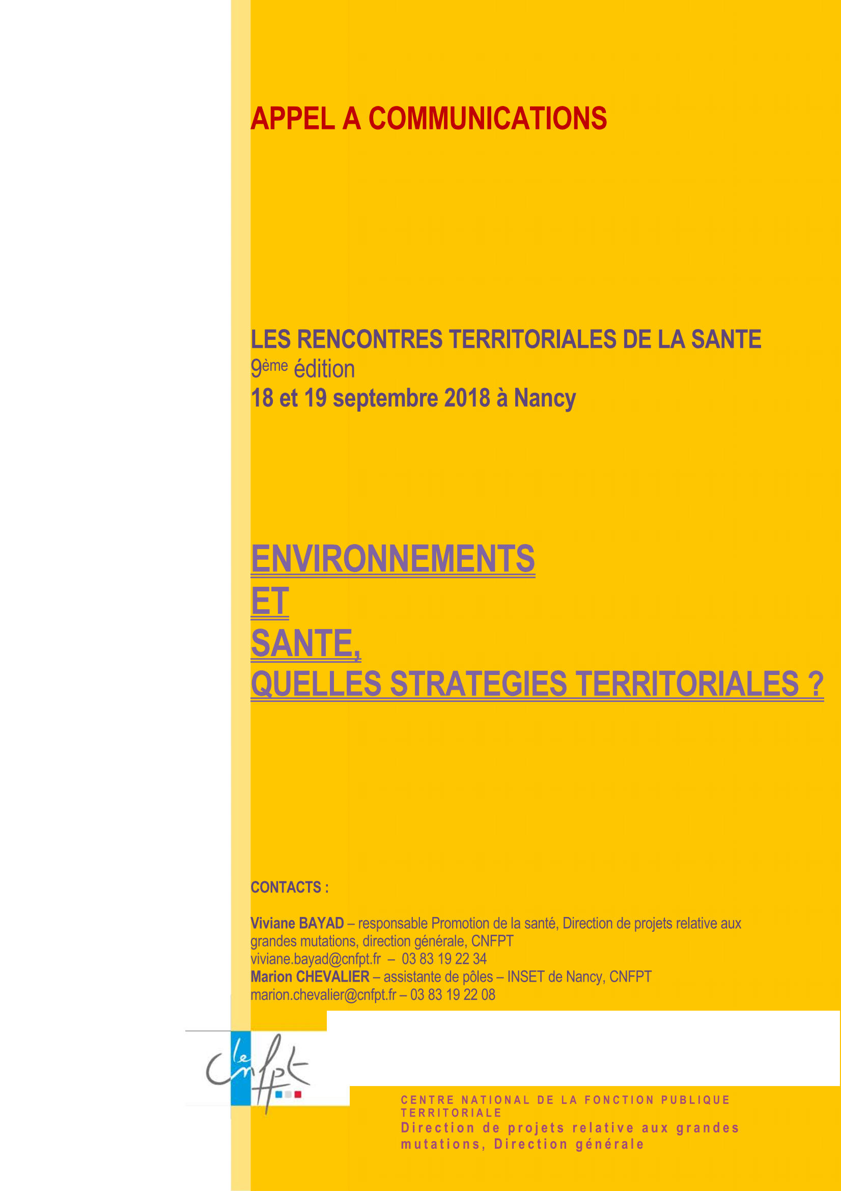 3 me dition Rencontres Territoriales Poitou-Charentes