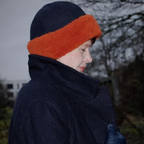 Neues Schnittmuster im Shop: Eine Plüschmütze zum selber nähen in 5 Größen