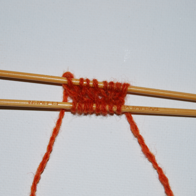 Fingerhandschuhe stricken, Teil 3: Der rechte Handschuh