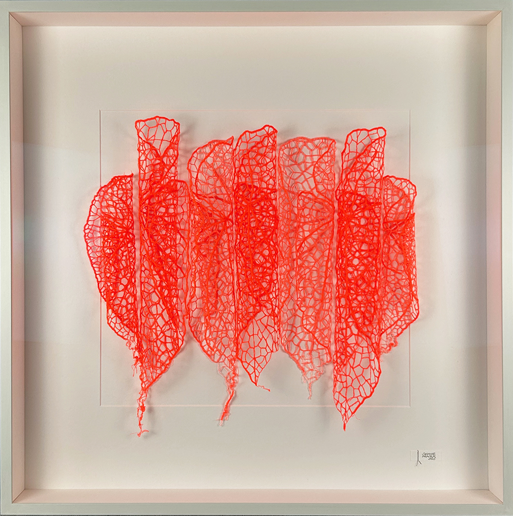 "Cabbage on fire", Susanne Kramer, Garn 