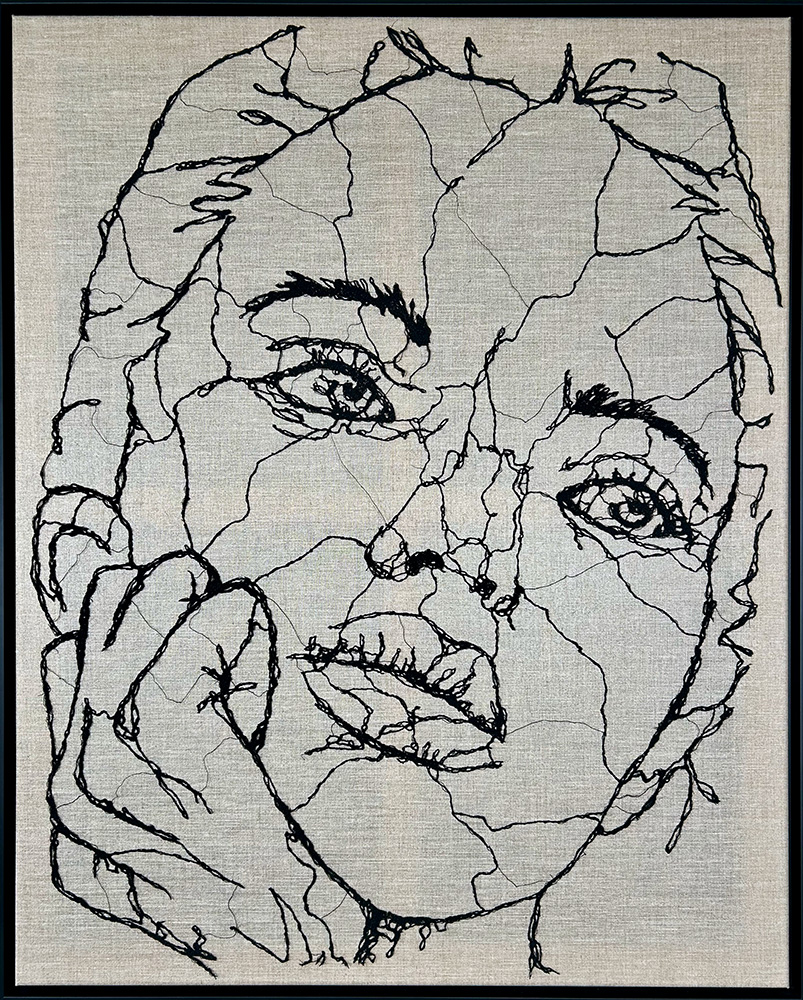 Susanne Kramer, Empörung, Garn, 2019