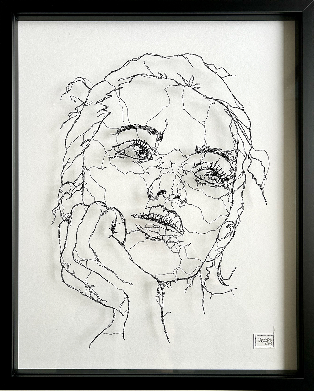 "thinking", Susanne Kramer, Garn
