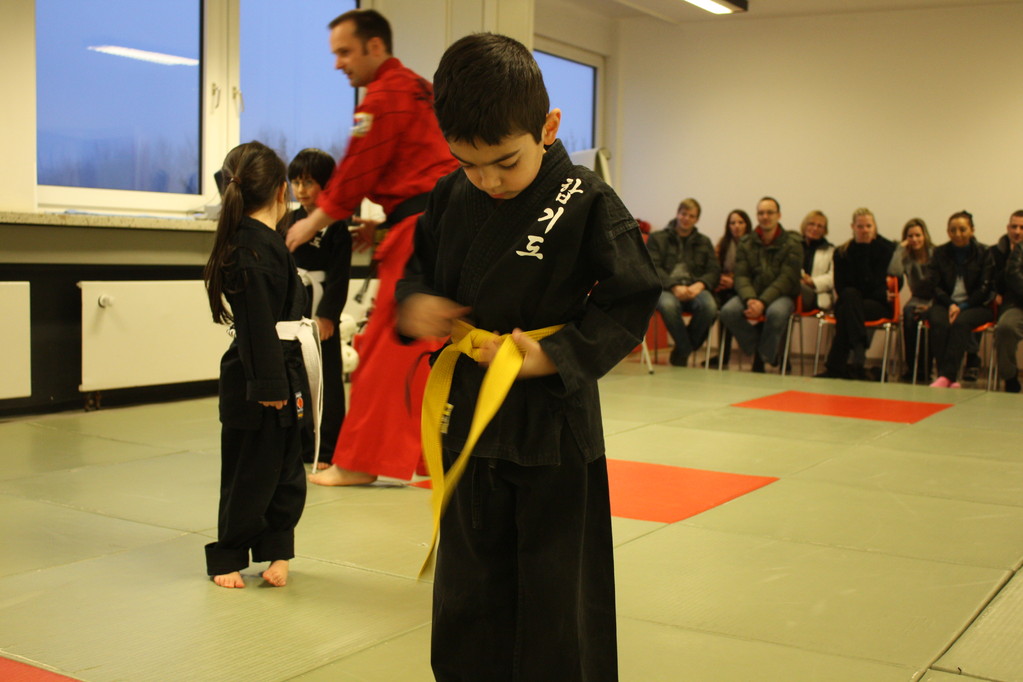 Tiger Kid´s Hapkido Stade - Prüfung 04.März 2011 - Sportschule Jan Springer