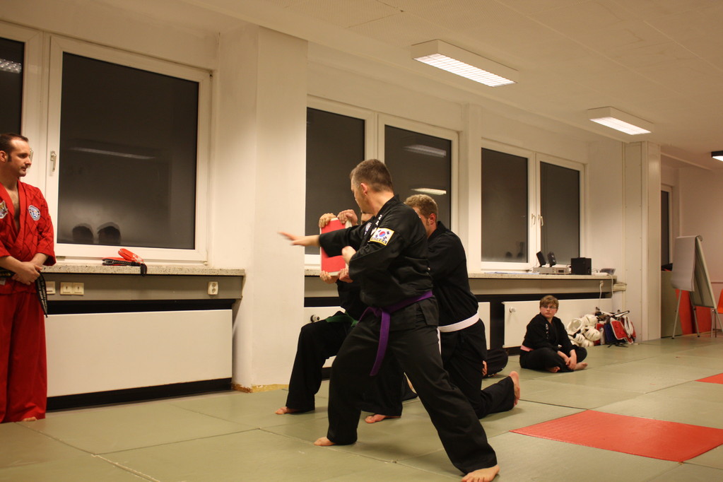 Kuksool Hapkido - Prüfung 04.März 2011 -Sportschule Jan Springer