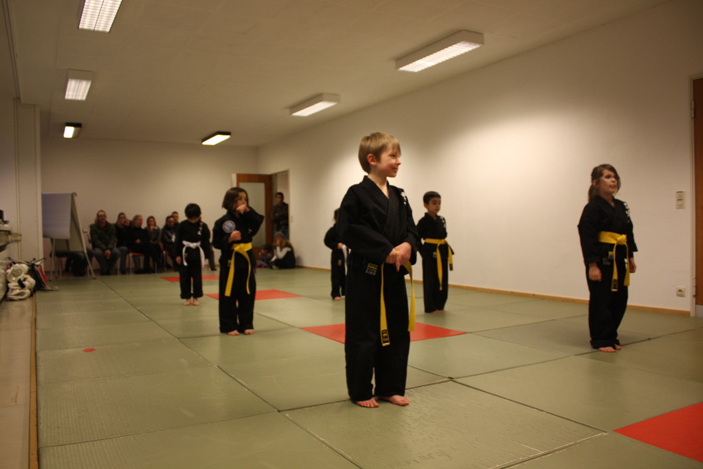 Tiger Kid´s Hapkido Stade - Prüfung 04.März 2011 - Sportschule Jan Springer