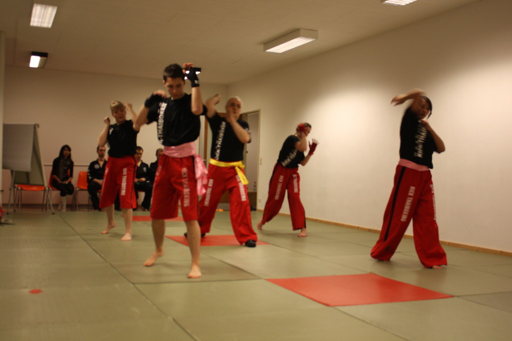 Kick-Thaiboxen  - Prüfung 04.März 2011 -Sportschule Jan Springer