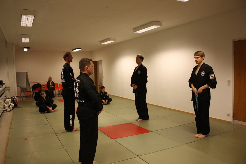 Kuksool Hapkido - Prüfung 04.März 2011 -Sportschule Jan Springer