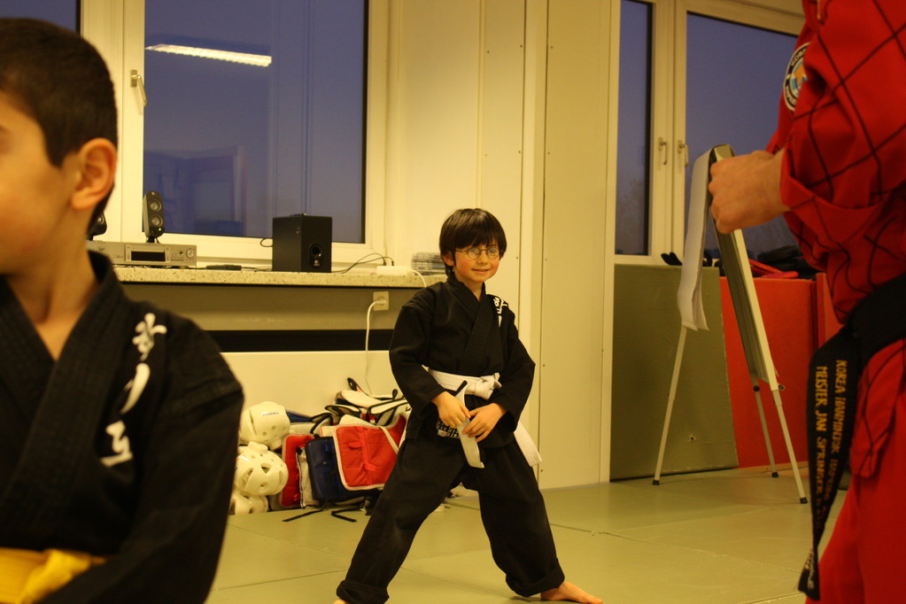 Tiger Kid´s Hapkido Stade - Prüfung 04.März 2011 - Sportschule Jan Springer