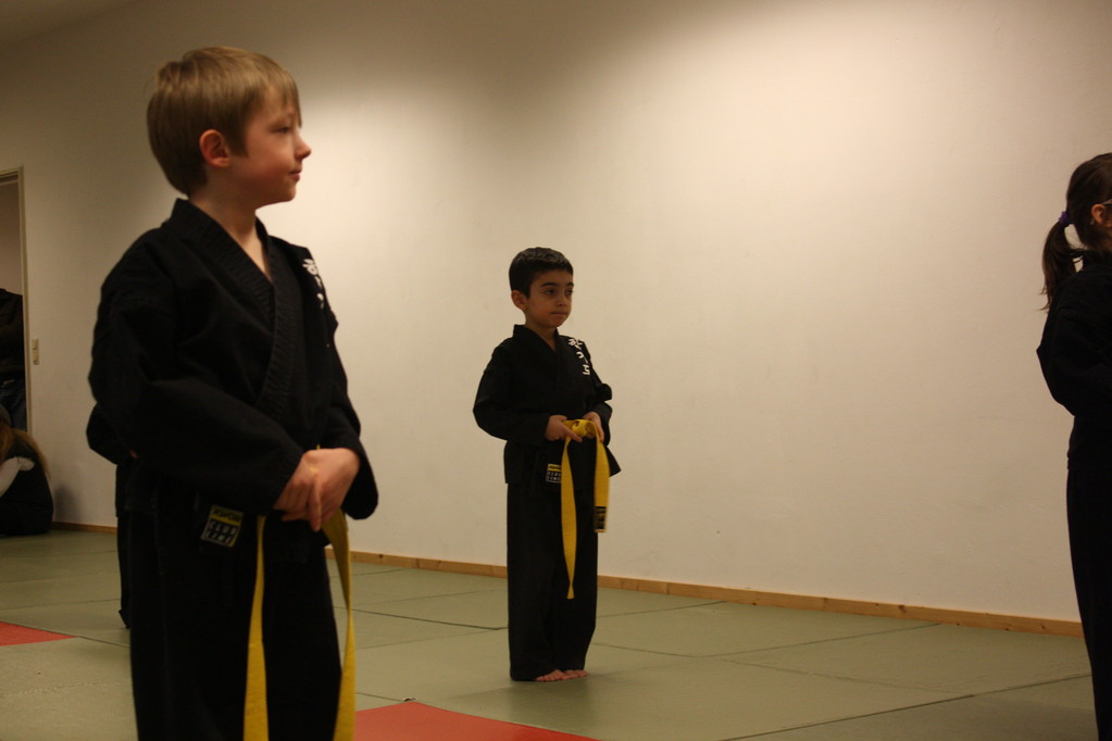 Tiger Kid´s Hapkido Stade - Prüfung 04.März 2011 - Sportschule Jan Springer