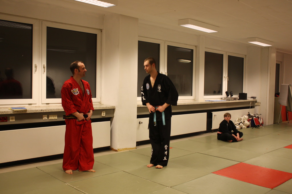 Kuksool Hapkido - Prüfung 04.März 2011 -Sportschule Jan Springer