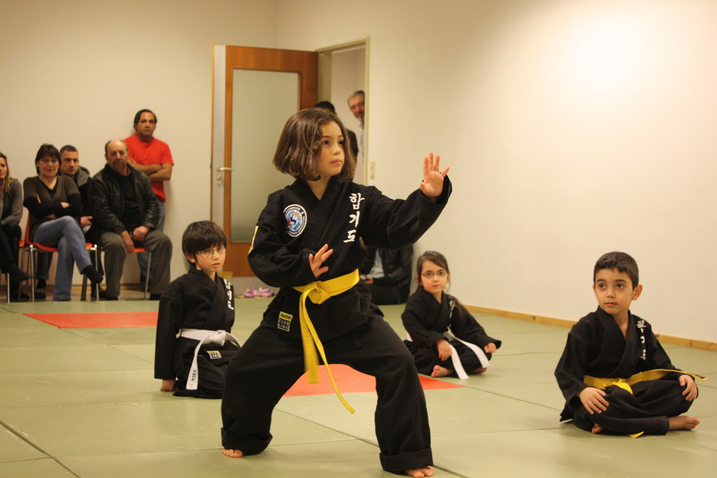 Tiger Kid´s Hapkido Stade - Prüfung 04.März 2011 - Sportschule Jan Springer