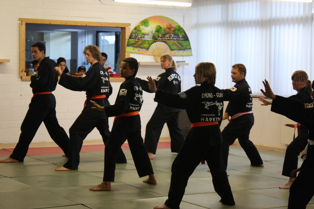 Kuksool Hapkido - Prüfung 5.Juni 2009 - Sportschule Jan Springer