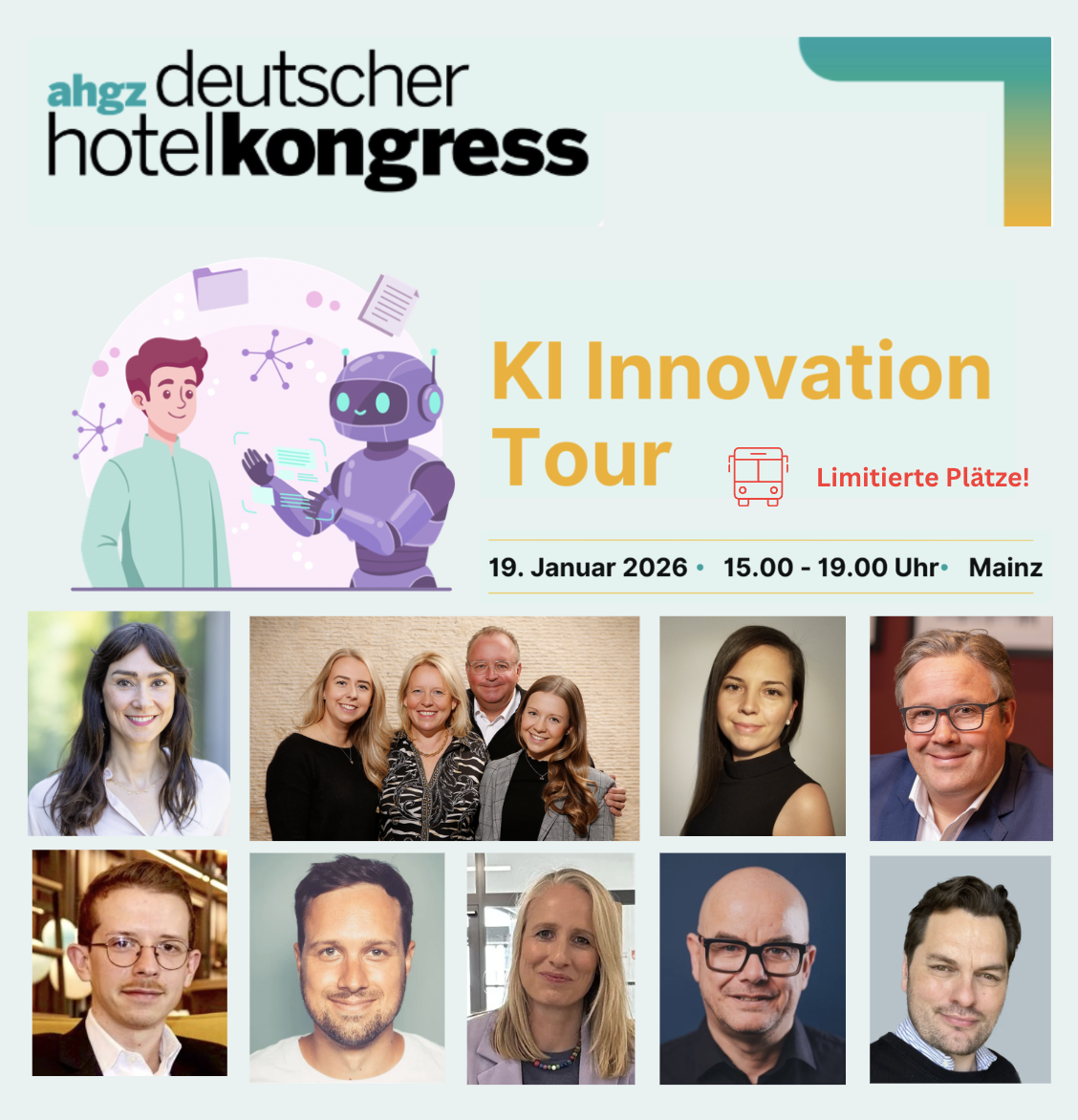 Deutscher Hotelkongress 2026: KI Innovation Tour zeigt KI-Trends für Hotels 