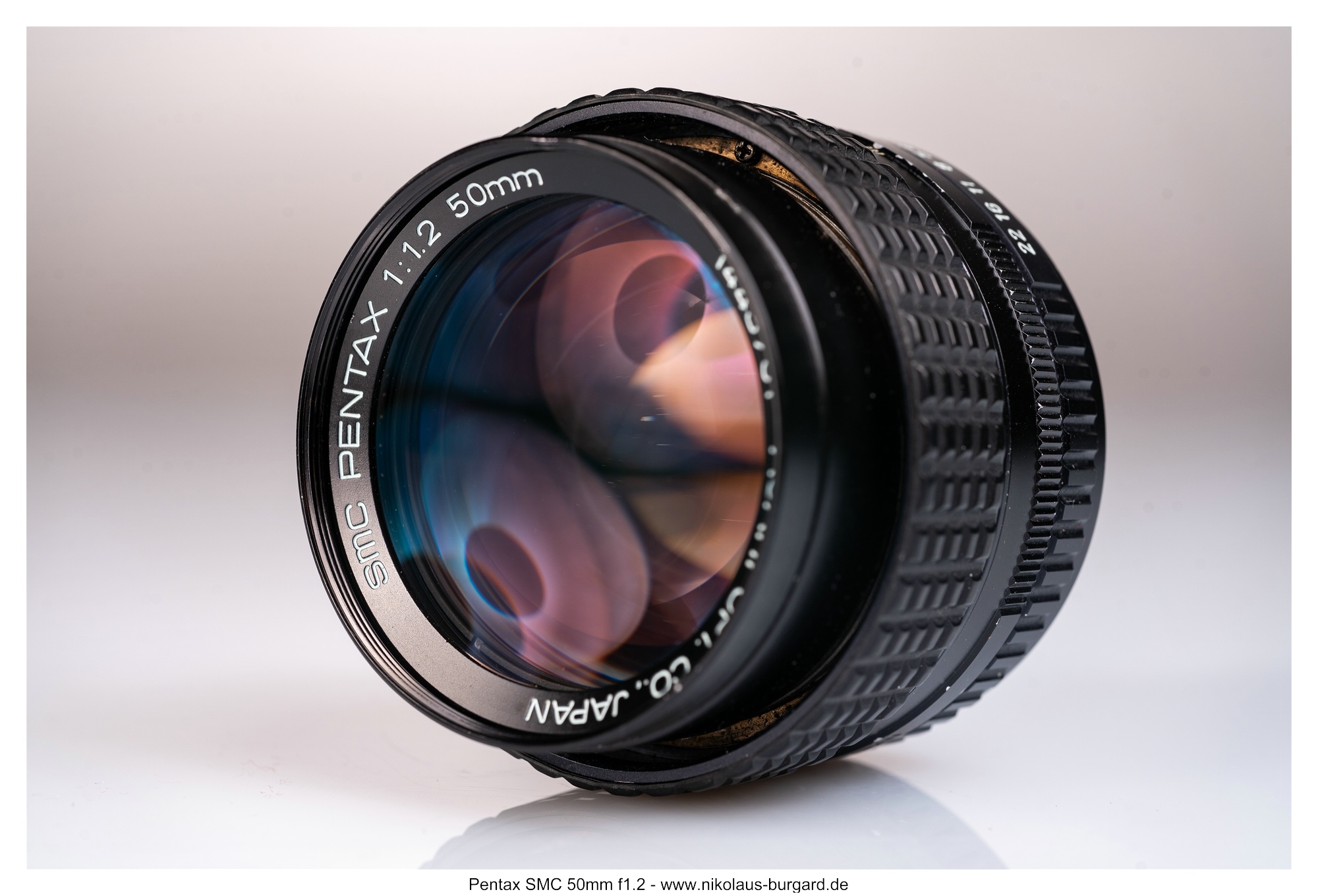 Pentax SMC 50mm f1.2