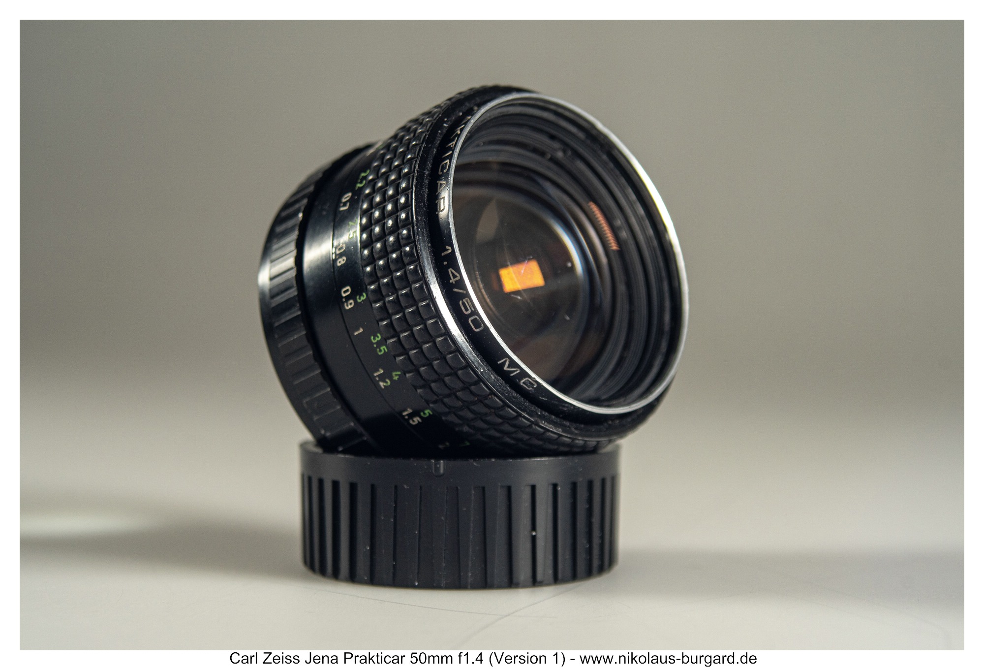 Carl Zeiss Jena Prakticar 50mm f1.4 (Version 1)