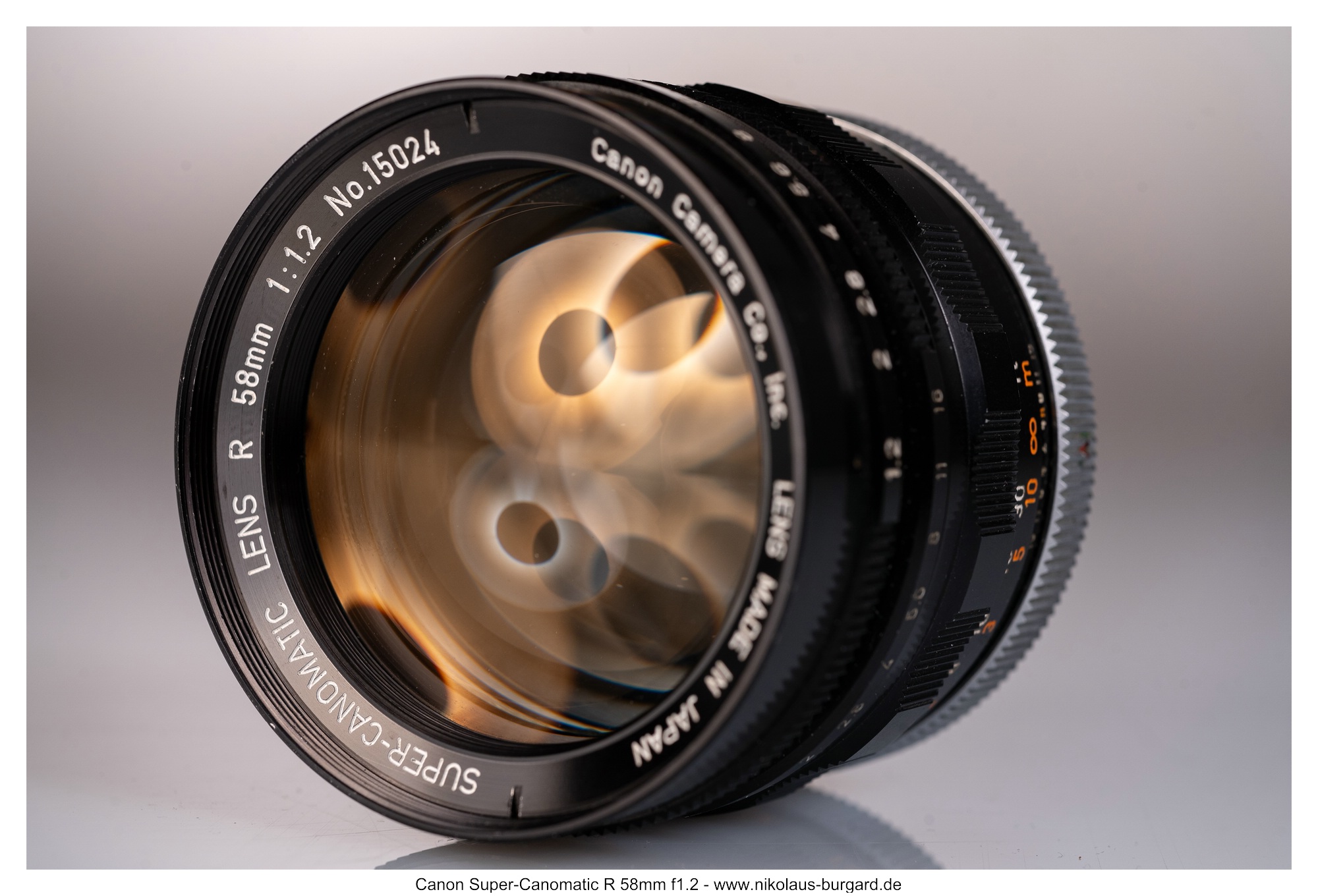 Canon Super-Canomatic R 58mm f1.2
