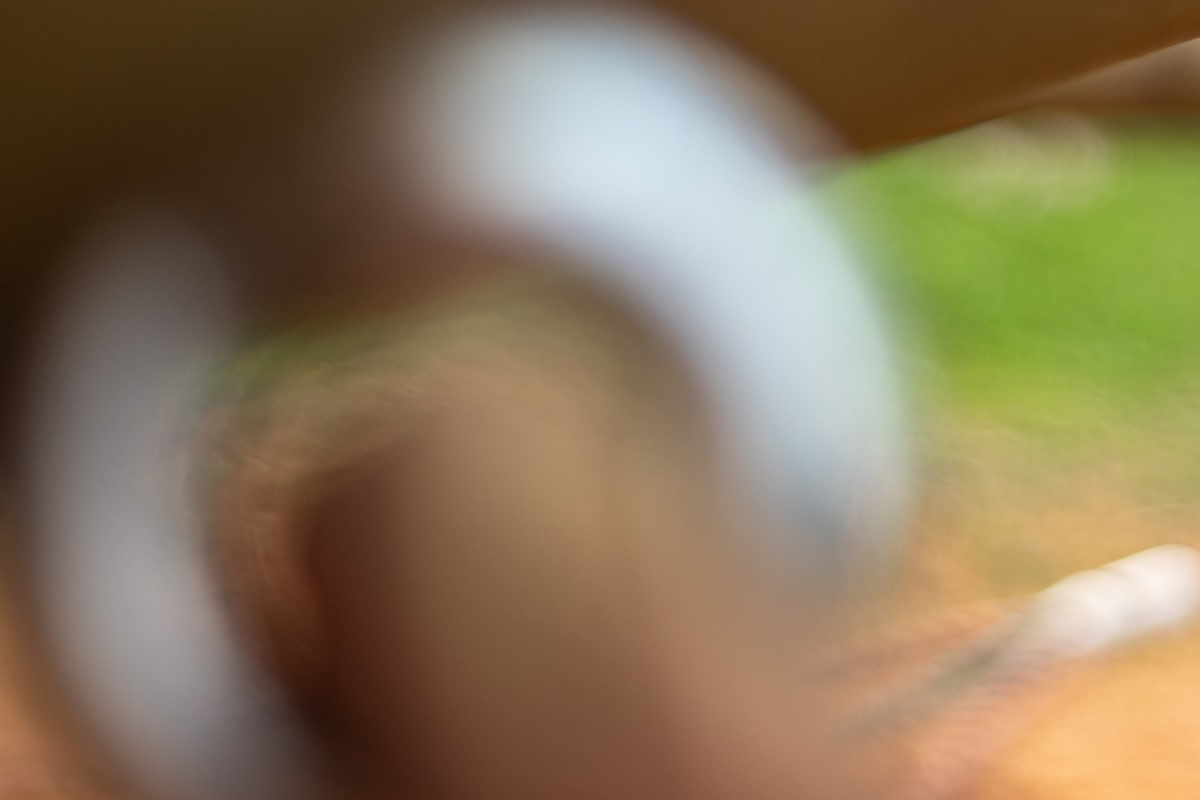 Vergrößerung vor der Schärfeebene / Enlargement in front of focus plane